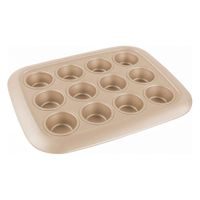 KITCHISIMO FORMA NA MUFFINY KITCHISIMO 12KS 29X23X3 ZLATÁ