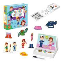 Pinguin - kluzák na sníh, červená