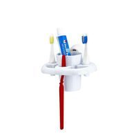 QLUX DRŽÁK NA ZUBNÍ KARTÁČKY 18X16.5X9 CM, PLAST_hamashop