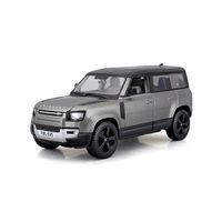 Bburago Bburago - Auta HOBBY, Plus, 2022 Land Rover Defender 110, stříbrná, 1:24