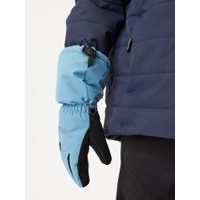 Unuo Dětské zimní rukavice prstové Ski, Modrá