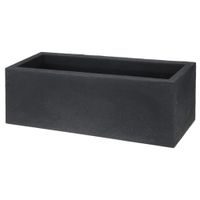 PROGARDEN Květináč 80x29x26 cm antracit KO-Y54190080