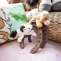 NICI NICI plyš Motýlek Love 21cm, v dárkové krabičce