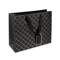 Dárková taška quilt 32x12x26 cm