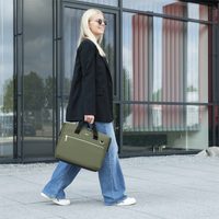 Hama Genua, brašna na notebook, do 40 cm (15,6"), šedá