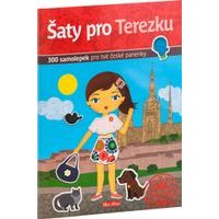 Šaty pro TEREZKU - kniha samolepek Baagl