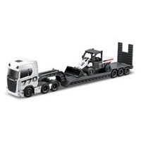 Maisto Maisto - Mini pracovní stroje, Sada velkého tahače, Scania 770S with Toolcat 5600 + Bucket