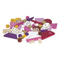 Třpytivý květinový dům s jednorožci, jezerem a stájí