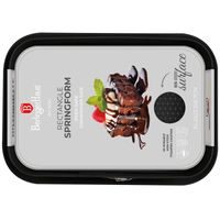 BERLINGERHAUS Obdélníková rozkládací forma 2 v 1 39*27 cm Anthracite Collection BH-8690