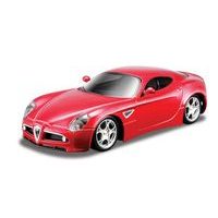 Bburago Bburago - Auta HOBBY, Alfa 8C Competizione (2007), červená metalíza, 1:32