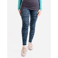 Unuo, Dámské merino legíny Nature, Kobaltová, Hory kluk