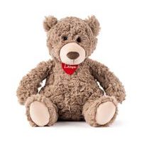 LUMPIN Medvěd béžový sedící, 25cm