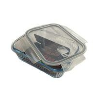 dóza 1,52l,22x16,4x6,6cm, THERMO, var.sklo, plast.víčko+ventil