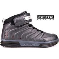 Celoročná obuv GEOX J argónom B.B. LEAD / BLACK