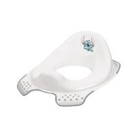 WC sedátko EWA STITCH, bílé, 30x40x15cm,protiskluz., plast