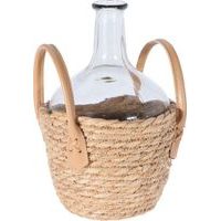 demižon 2l, oplet moř. tráva, d18x27cm