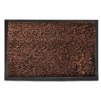 rohož 80x60cm FINE TR-205 HNĚDÁ, testil/guma