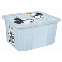 box 15,0 l MICKEY, kouř.modrý, 38x28,5x20,5cm, plast