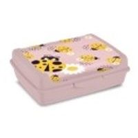 box 1,0l OLEK Beruška, 17x13x 7cm, sev.růž., svačin., plast