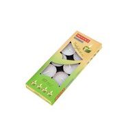 Provence Čajová svíčka bílá 10 ks, 3, 5 x 1, 5 cm_hamashop