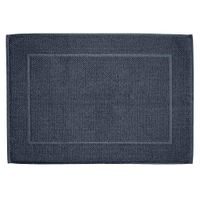 KELA Koupelnová předložka Lavinia 100% organická bavlna 60 x 100 cm tmavě modrá KL-24047