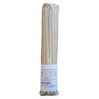 brčko d 6mm, 23cm, 30ks-PEARL WHITE, hyg.bal. ECO 100%rec.