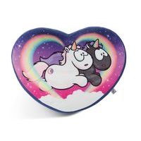 NICI NICI polštář Jednorožec Star Bringer &amp; Moon Keeper 40x28cm srdce GREEN