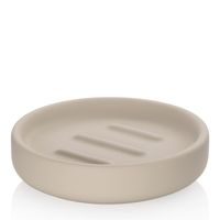 KELA Miska na mýdlo Sana bílá béžová KL-23949