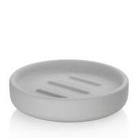 KELA Miska na mýdlo Sana světle šedá KL-23953