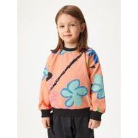 Unuo, Dětská bavlněná mikina, Meruňková, Fantazie