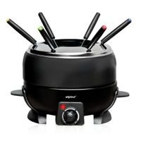 ALPINA Elektrické fondue + 6 vidliček 2,3 l černá ED-227088
