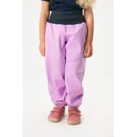 Dětské softshellové kalhoty s beránkem Light, Lila