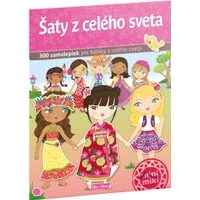 Šaty z celého sveta – Kniha samolepiek