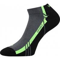 VoXX Unisex nízké sportovní ponožky Pinas - tm. šedá