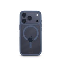 Hama Frame Protect, kryt pro Apple iPhone 17 Pro, magnetický, průhledný/modrý