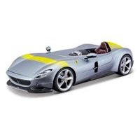 Bburago Bburago - RACE+PLAY, FERRARI, Ferrari Monza SP1, stříbrno-modrá, 1:24