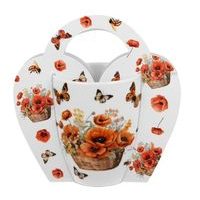 hrnek 350ml, KOŠÍK VLČÍ MÁKY, DB, porcelán