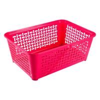 košík DOMINO 4, 36,4x25,8x14cm,plast