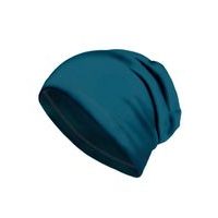 Unuo Dětská čepice z teplákoviny Homeless, Petrolejová