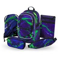 BAAGL SET 5 Core Football champion: batoh, penál, sáček, ledvinka, obal na notebook GRS