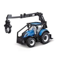Bburago Bburago - FarmLand, Traktor New Holland T7.315 HD - lesní traktor, 10cm