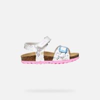 Růžové dívčí sandály Geox Sandal Karly