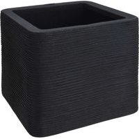 PROGARDEN Květináč žebrovaný 40 x 35 cm antracit KO-Y54192790