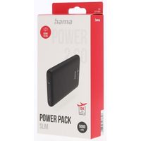 Hama Colour 20, powerbanka 20000 mAh, 3 A, výstup: USB-C, USB-A, červená