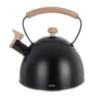 Čajník s píšťalou BLACK 2,5 l