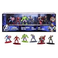 Marvel Avengers Kovové sběratelské nanofigurky 1,65", sada 6 ks
