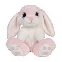 Králíček plyšový sedící 17 cm, 3 druhy