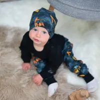 ESITO | Zimní čepice Teddy fleece double Olive - olivová / 34