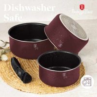 BERLINGERHAUS Pánev wok s poklicí a titanovým povrchem 30 cm Leonardo Collection BH-8035