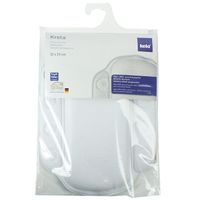 KELA Polštář do vany KRETA 32 x 23 cm šedá KL-22371